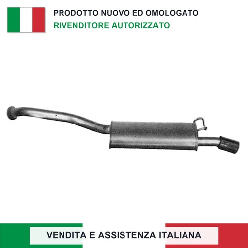 Silenziatore posteriore - silenziatore,