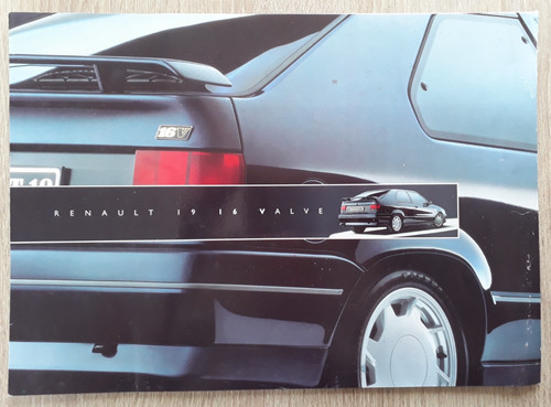 Brochure valvole renault 16 - brochure,
