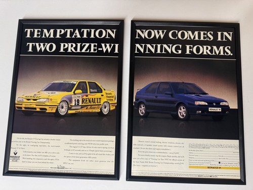 Framed original 1994 renault - 1994,